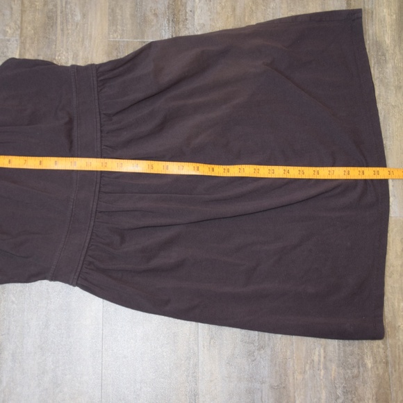 Ann Taylor Loft Casual Dress - A-Line: Brown Solid - Picture 8 of 8